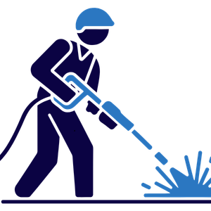 Pressure Washing Office Exterior Areas